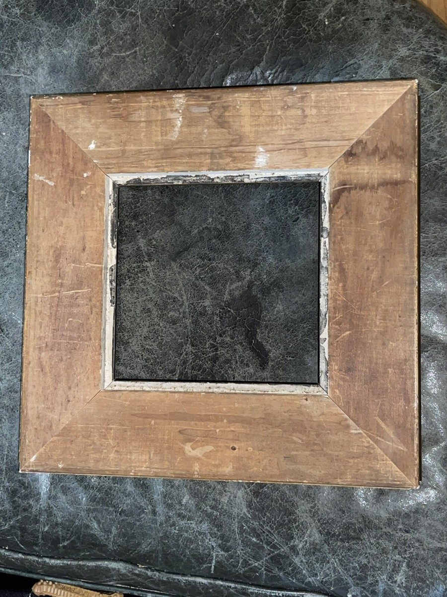 ANTIQUE GOLD GILT GESSO FRAME Fits A 7” X 7.25” VICTORIAN Picture
