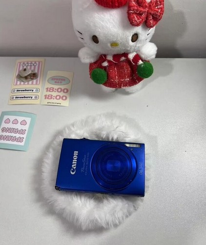 Canon IXY 420F PowerShot ELPH 320 HS IXUS 240 HS w/Battery & Charger & SD Card - Picture 10 of 18