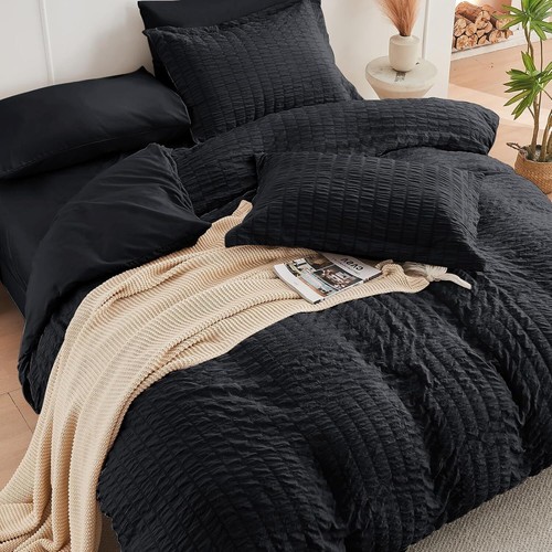 3PCS Seersucker Comforter and Coverlet Set Collection Comforter & Pillow Sham - Picture 42 of 118