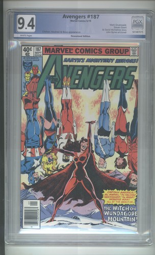 Avengers #187 PGX 9.4  NEWSSTAND EDITION  John Byrne Art/Cover, Darkhold Origin - Picture 1 of 2