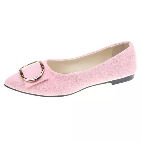 Bequemer modischer eleganter Damenschuh rutschfest flache Schuhe Slipper flache Party - Bild 44 von 75