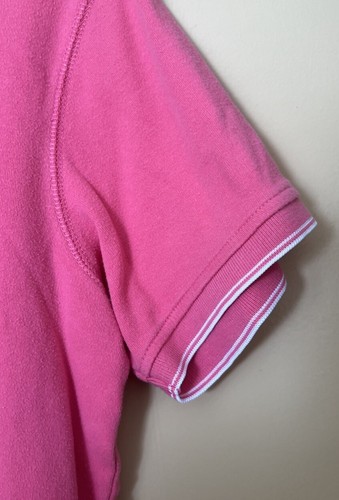 Disney Minnie & Mickey “loves Me” Polo Pink Shirt Large - Picture 4 of 5