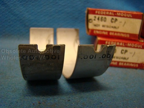 1961 62 63 Pontiac Tempest 194.5 195 4 Cyl Connecting Rod Bearing Set 001 - Picture 2 of 2