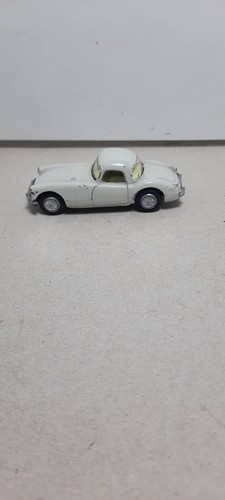 TEKNO DENMARK MG A 1600 COUPE off white light gray 824 vintage classic car 1/43 - Picture 8 of 13