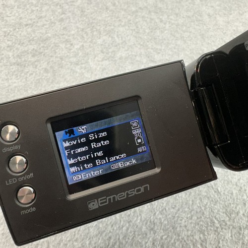 Videocamera Emerson Handycam HD videocamera digitale EVC125HD 12 MP 4x zoom NUOVO - Foto 14 di 23