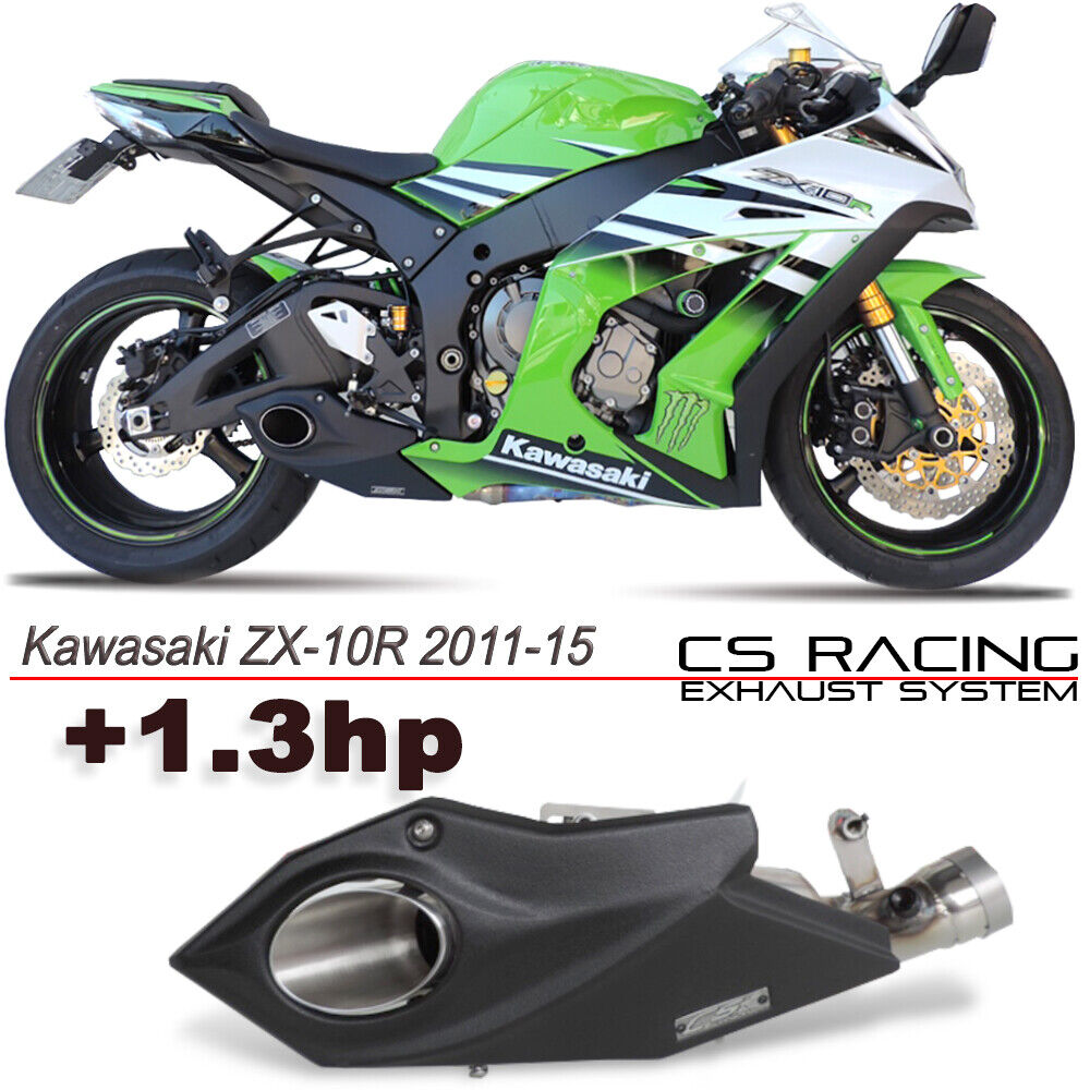 Kawasaki Ninja ZX-10R 2011-15 CS Racing Slip-on Exhaust (+ Kawasaki Ninja ZX-10R 2011-15 CS Racing Slip-on Exhaust (+