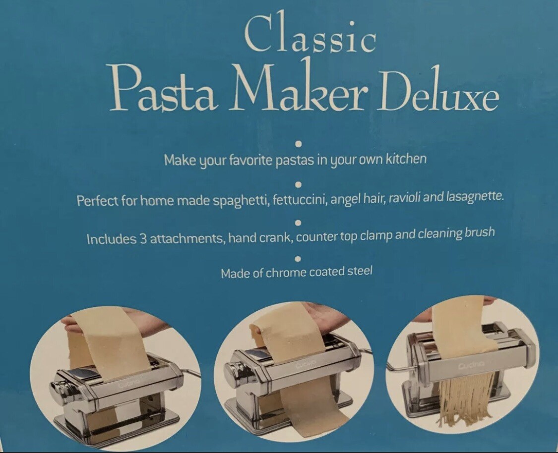 The Pasta Maker Deluxe by CucinaPro 