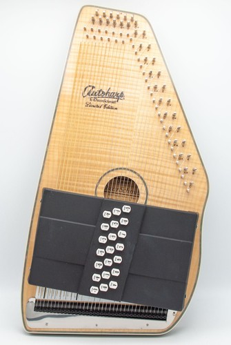 Oscar Schmidt OS-110-21FN LE Professional Autoharp w/ Case Abalone
