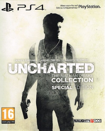 Uncharted The Nathan Drake Collection Playstation PS4 Special Editon italia USED - Picture 1 of 6