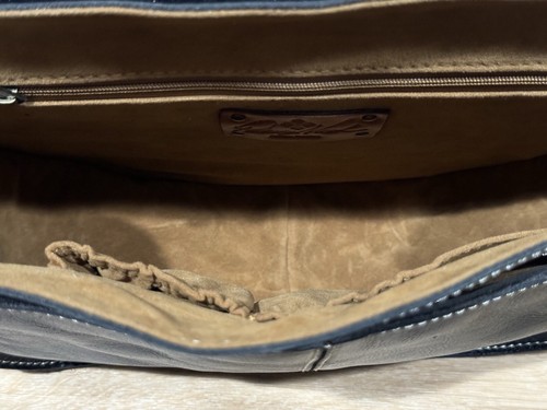 PATRICIA NASH Braidi Italian Leather Midsummer Large Bag Heritage Collection NEW - Picture 8 of 13