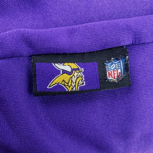 Vintage Reebok Minnesota Vikings 1/4 Zip Jacket Pullover NFL Team Womens Medium - Picture 11 of 24