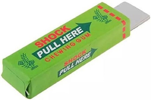 12 Stck. Elektroschock Witz Kaugummi Schockspielzeug Geschenk Gadget Streich Trick Gag - Bild 5 von 12