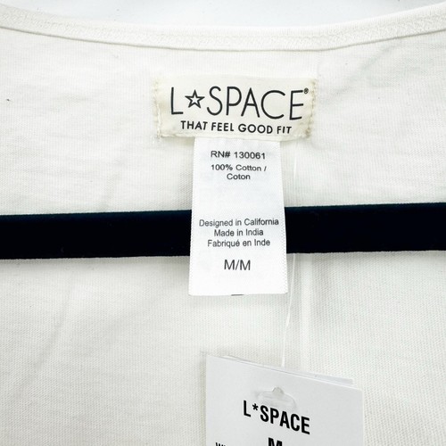 L SPACE Cover Up/ Dress Women's Wildwood Mini Tank Dress Size M NWT - Picture 11 of 12
