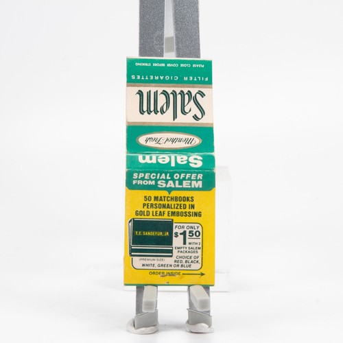 Matchbook Salem Mentol Fresco Oferta Especial Publicidad - Imagen 4 de 4
