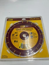 Ivy Classic Diamond Saw Blade 38002 12" Concrete Laser Welded Swift Cut Dry Wet