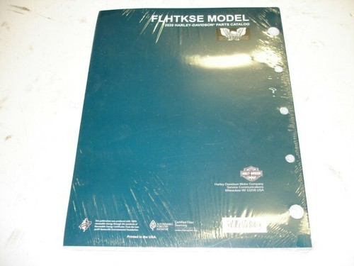 Harley Davidson 2020 modelo FLHTKSE libro catálogo de piezas P/N 94000723 sin usar (G1) - Imagen 3 de 5