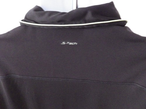 Sergio Tacchini Polo Shirt Black Lime Green Large - Picture 12 of 15