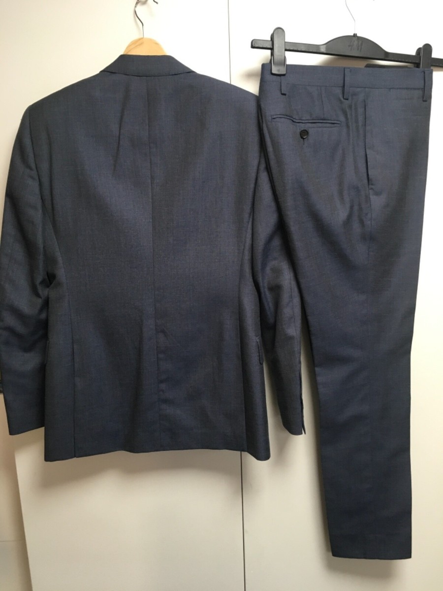 Burberry 3 top piece suit blue