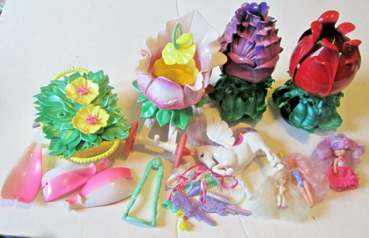 海外最新 Vintage 1990s doll flower lot FLOWERS THE OF PRINCESS その他