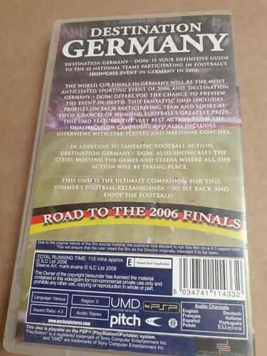 Destination Germany - Road to the 2006 Finals Football UMD Mini for PSP console - Picture 4 of 6