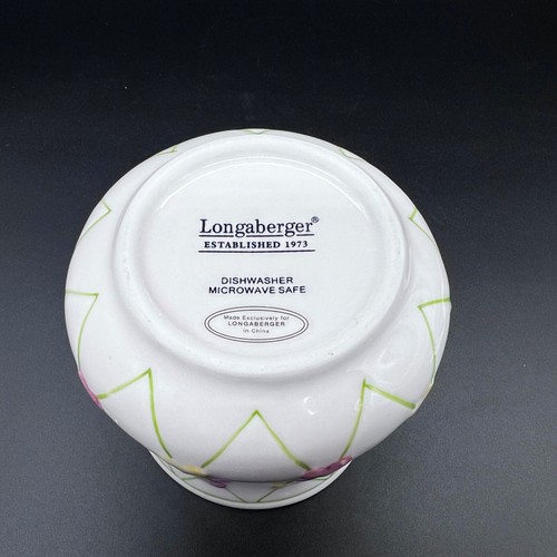 Longaberger Dogwood Lozione/Dispenser di Sapone e Bicchiere Set/Portaspazzolino - Foto 11 di 13