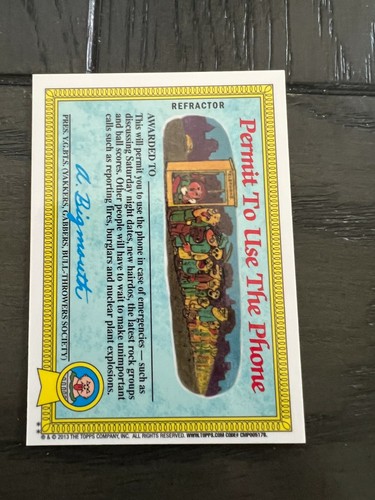 2013 Garbage Pail Kids serie cromo 1 tú eliges completa tu conjunto base GPK - Imagen 408 de 452
