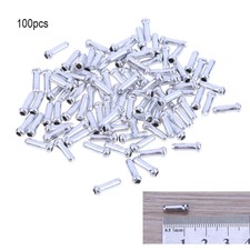 100 x Bicycle Bike Inner Wire Gear Shifter Brake Cable End Cap Crimp Tip Ferrule