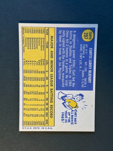 1970 TOPPS BASEBALL - COMPLETE YOUR SET - YOU PICK #200-546 - Picture 153 of 401