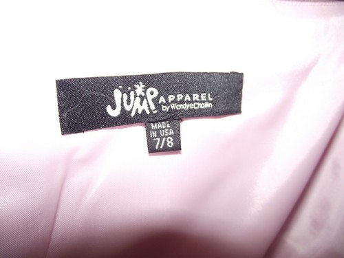 NWT Junior's Pink Blingy Halter Party / Cocktail Mini Dress ~Jump Apparel Sz 7-8 - Picture 11 of 12