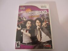 Naked Brothers Band - Nintendo Wii CIB Complete w/ Manual Video Game Nickelodeon