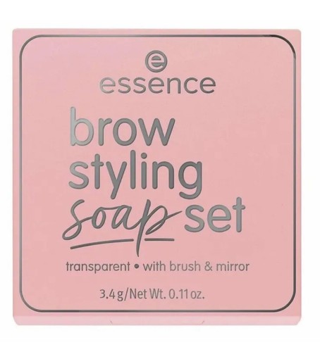 ESSENCE Brow Styling Soap Set 3.4g - Transparent Eyebrow Laminate Wax with Brush - Picture 3 of 4