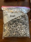 1000 Pull Tabs Tops Aluminum Washed Pop Beer Can Crafts Hobby Metal Charity