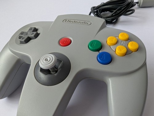 Official Nintendo 64 N64 Grey Controller Boxed VGC - Picture 10 of 12
