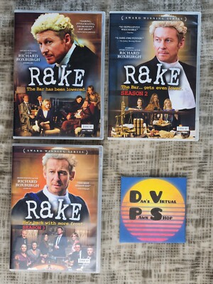 Rake: Season 2 [DVD] RAKE : SERIES 2 (DVD, 2012) - PAL 4 - Richard Roxburgh, Toni