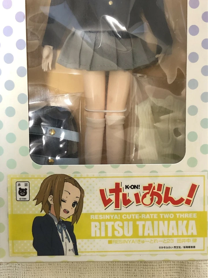Cospa Resinya Linda Tarifa 23 K-On Ritsu Tainaka Muñeca de Acción Figura Nueva Bandeja de Entrada Foto 3 de 4
