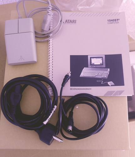 Atari STFM 1040 (Classic-Computer + NT / Manual/ Mouse/ TVC) in OVP 16-bit - 第 3/11 張圖片