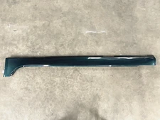 ⭐2013-2015 JAGUAR XF LEFT DRIVERS SIDE SKIRT MOLDING TRIM GREEN OEM LOT2432