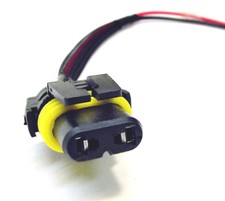 9006 HB4 Headlight Bulb Fog Light Wiring Harness Socket Connector Pigtail Plug 3