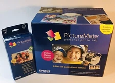 Epson PictureMate Personal Photo Lab Deluxe Viewer Edition C618001 + Print Pack