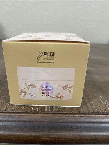Crema facial de arroz Korean SOQU 2,48 oz hidratante e iluminadora caducidad 29/08/27 - Imagen 3 de 6