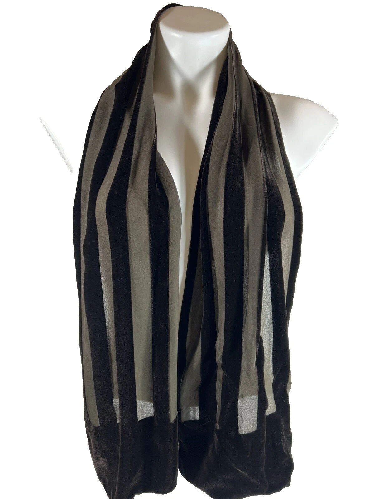 Envoltura de Mezcla de seda Bufandas y estolas Vintage