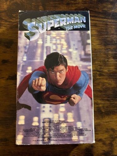 Superman The Movie, VHS, Fast Shipping - Picture 1 of 3