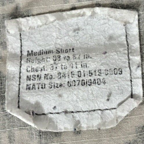 USGI 8415-01-519-8509 Military ACU Combat Uniform Coat - Med-Short - Bild 3 von 4