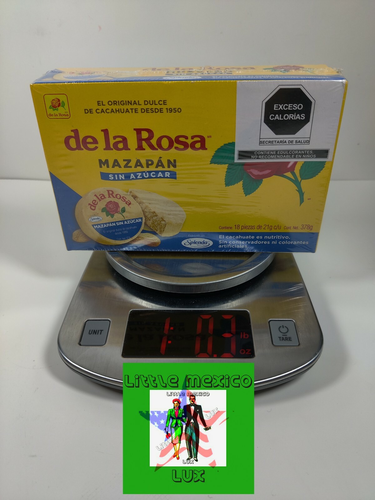 Mazapan de la Rosa No azucar-Endulzado con Slpenda perfecto para la  Dieta?(18) | eBay