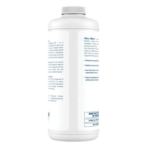 General Hydroponics FloraKleen Salt Clearing Solution, 1-Quart - Picture 2 of 8