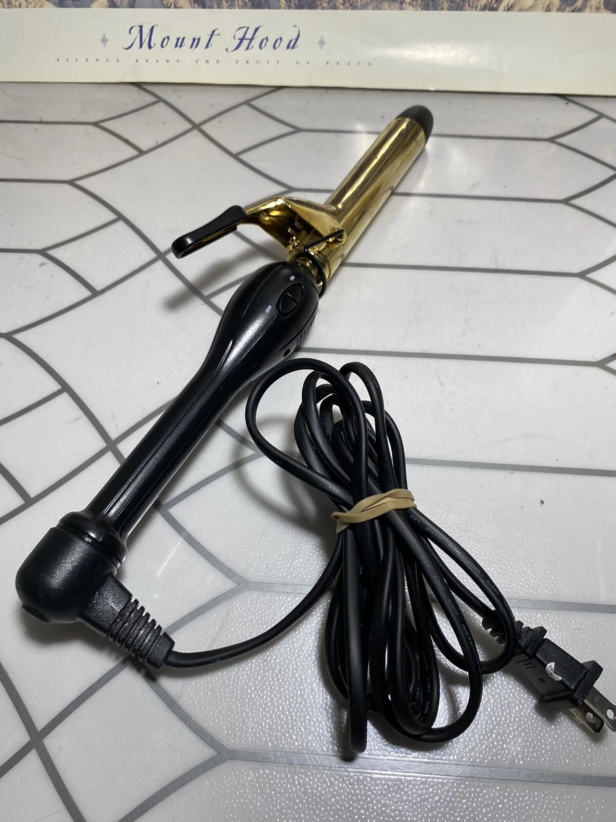 Pro beauty tools gold curling iron cheap