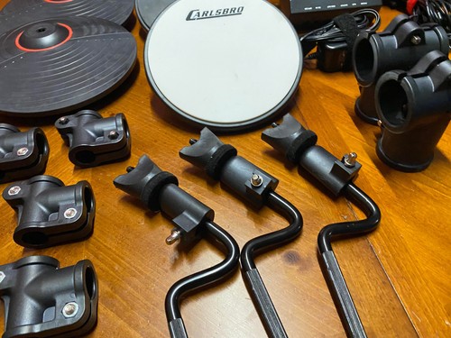 CARLSBRO COMMANDER 100 Drum Set Spare Parts: snare cymbal loom module rack tom - Picture 18 of 64