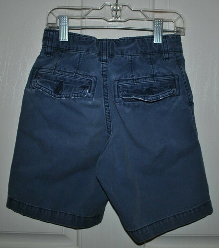 GapKids Boys Periwinkle Blue Flat Front Adjustable Waist Shorts Size 6 - Picture 5 of 12
