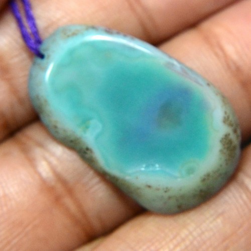 Designer Natural Agate Fancy Beads Slice Cabochon multi color Gemstone - Picture 40 of 72