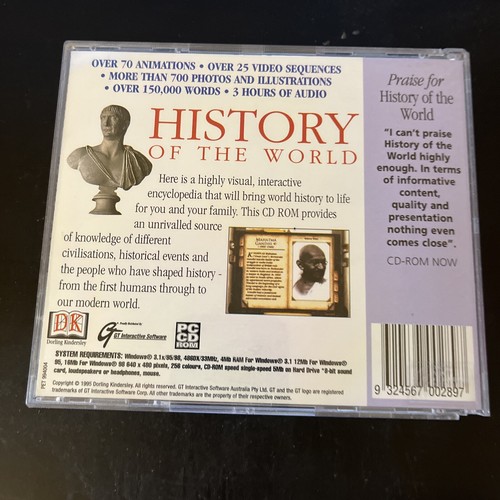 History of the World PC CDROM Windows 95 - Picture 2 of 2